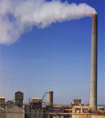 The cement industry produces around 5 per cent of global man-made CO<sub>2</sub> emissions (Photo: BGS/P225313).