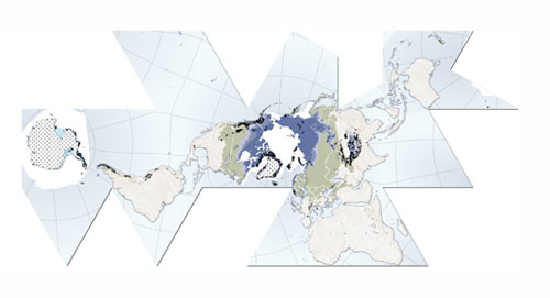 UNEP/GRID-Arendal, The Cryosphere, world map, UNEP/GRID-Arendal Maps and Graphics Library, http://maps.grida.no/go/graphic/the-cryosphere-world-map