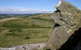 View from Crook Peak