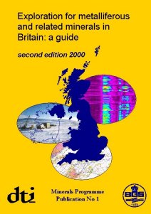 Exploration for metalliferous and related minerals in Britain: a guide. BGS (c) UKRI.