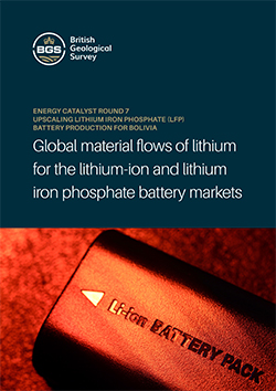 Download the Global material flows of lithium for the lithium-ion and lithium iron phosphate battery markets report.