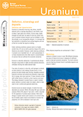 Download Download Mineral Commodity Profile - Uranium Profile