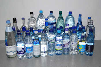 Bottled waters sampled in this study