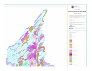 New quaternary geology map of the Eddleston Water catchment