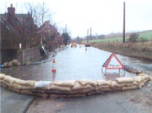 Groundwater flooding in the Pang Valley