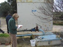Making water chemistry measurements during sample collection