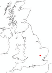 Location of Therfield Rectory