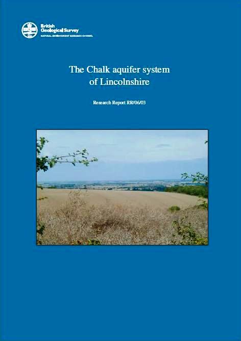 Front cover of Lincolnshire Chalk report