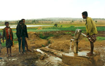 Use of groundwater for small-scale irrigation