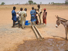 Children are often the main water carriers in African communities.