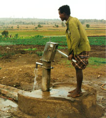 Use of groundwater for small-scale irrigation