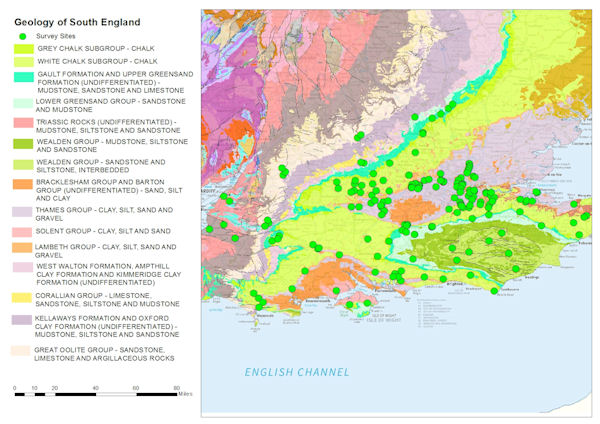 Geology of southern England