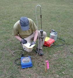 Soil gas measurement
