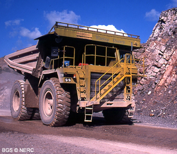 Dumper truck, Whatley Quarry