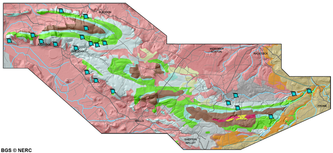 Map of biodiversity