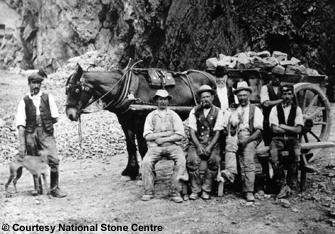 Waterlip Quarry, 1890's