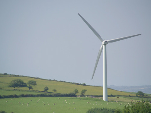 Wind farm. BGS (c) UKRI.